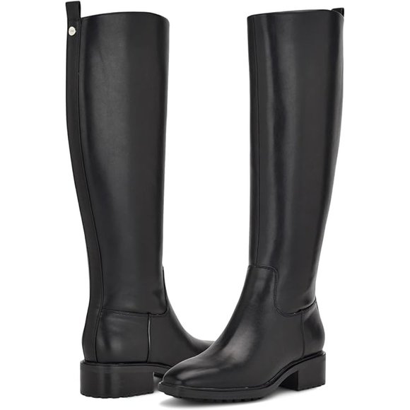NWT - Nine West Women's Barile3 Boots in Black - Size 5M - Picture 1 of 12